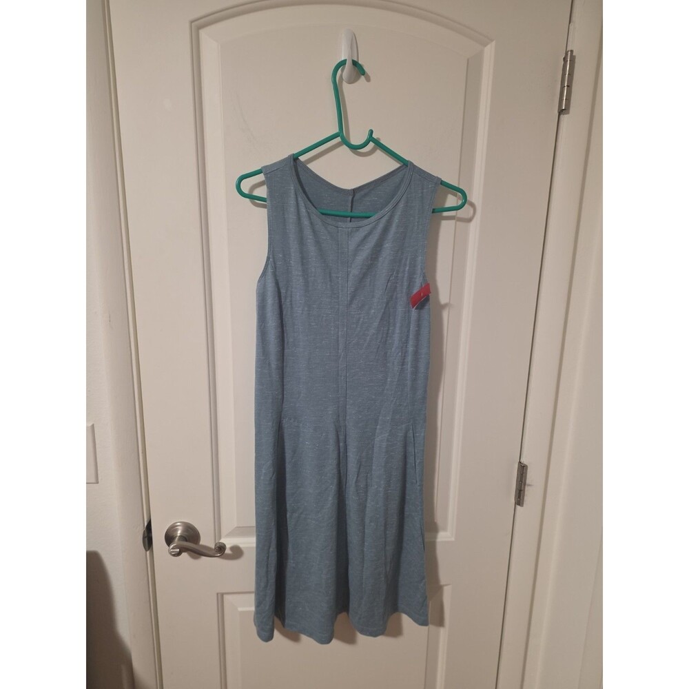 Smartwool Sport Active Tank Dress Blue Merino Wool Blend Women's Size S